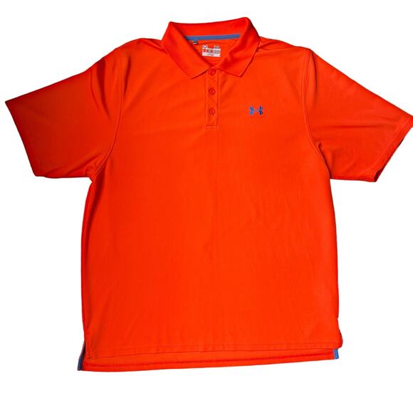 Under Armour Men's XL Loose Fit Heatgear Polo Shirt - Picture 1 of 4